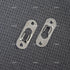 AUEAR Metal Keyhole Hanger, Picture Frame Mirror Cabinet Hanging Fasteners, Flush Wall Mount Hardware (40 Pack)