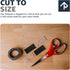 Scotch Industrial Strength 1" x 10ft Clear Self Mating Reclosable Fasteners, No Tools Needed, Waterproof for Home