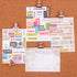 Yalis Push Pins Clips 15-Count - Pinning No Holes for Paper, Creative Paper Clips with Tack for Cork Board