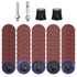 HARFINGTON 54pcs Quick Change Discs Set 1" Roll Lock Sanding Discs with