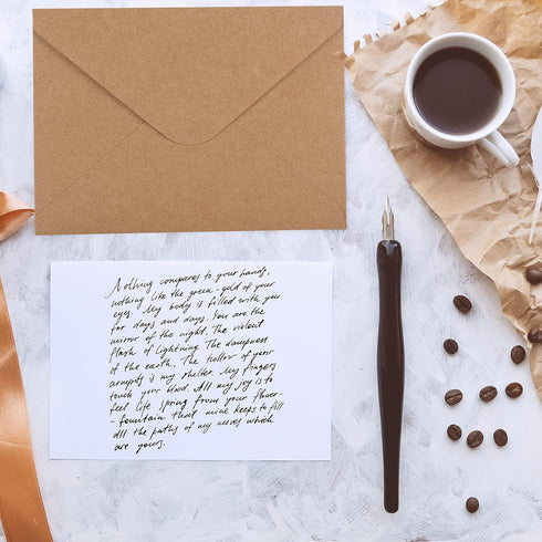 Mr. Pen Kraft Envelopes, 39 Pack, 5 x 7 Inch A7 Brown Card Envelopes, Invitation and Postcard Envelopes