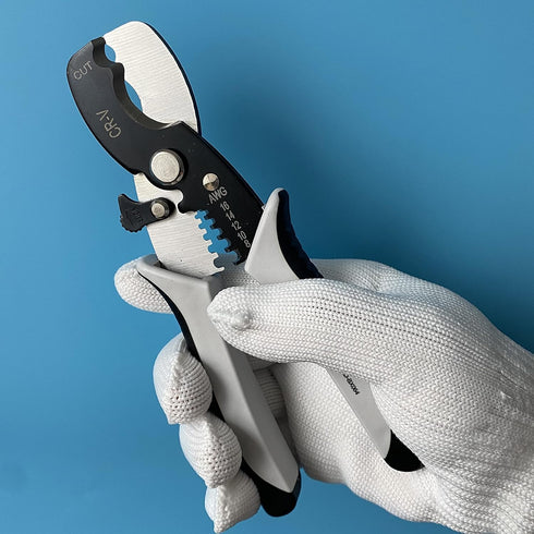 Wire Cutters Stripper, BOOSDEN 8 inch Cable Cutters, Precision Wire Stripper, Heavy Duty Cable Cutting Pliers
