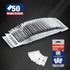 50-Pack WORKPRO Single Razor Edge Blades, Industrial Scraper Razor Blades, High Carbon Steel One Edge Razor Blades