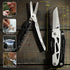THE FRONT 19 in 1 Multitool Pliers with Detachable Scissors, Camping Tactical Knife Gift for Men