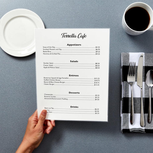 Avery TouchGuard Film, Laminating Sheets with Built-in Properties to Protect, 9" x 12", 10 Sheets (73606)