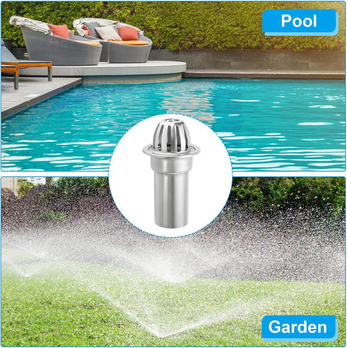 PATIKIL Dome Gutter Guard, Stainless Steel Downspout Strainer, Anti-Blocking Strainer for Balcony Garden Patio, 3 Inch