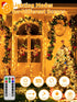 500 164 8 Dimmable, BrightChristmas LED FT Christmas Lights, Waterproof Outdoor String Lights with Remote and Timer