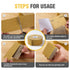 S SATC 40 Grit PSA Longboard Sandpaper, 20 Yard Long Continuous Roll, 2-3/4" Wide Self Adhesive Sheets