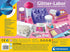 59224 Selbermachen 8 Clementoni Galileo Fun Glitter-Labor, Basteln & Experimentieren mit Glitzer, Kreide, uvm.