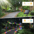 LHYLDS 200 66FT LED Solar Rope Lights Outdoor, Solar String Lights Indoor Waterproof Solar Powered Trampoline Light