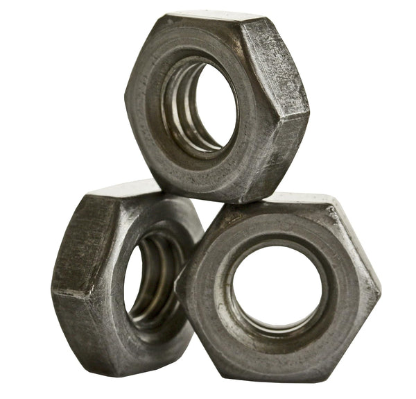 Small Parts Steel Heavy Hex Jam Nut, Plain Finish, Grade A, ASME B18.2.2, 3/8"-16