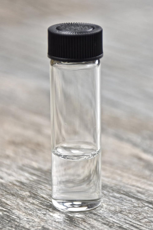 SE Glass Vials, Pack of 144 Leak-Resistant Vials, 2-3/8" x 5/8" Diameter, Clear Glass, Black Plastic Screw Caps, 7 mL