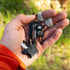 Sun Company Outsider - 4-in-1 Survival Multi-Tool, Compass, Thermometer, Whistle, Fire Starter in Compact Zipper Pull