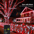 66FT 200 Dimmable Brizled Smart Red Valentines Lights, LED Color Changing Christmas String Lights App & Voice Control