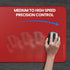 Pulsar - Paracontrol XXL Esports Level Premium Gaming Mouse Pad V2 - Medium to High Speed, 35 x 16 in (XXL, Red)