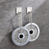 YIGII Towel Hooks - Self Adhesive Bathroom Hooks for Kitchen, Office, Stainless Steel, 4 Packs