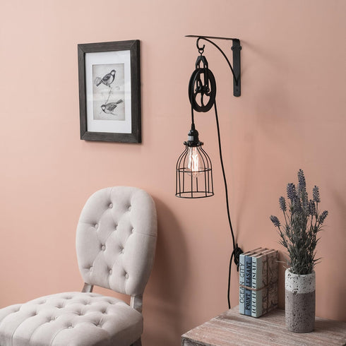 15 E-26/ E-27 Bulb 2 Set 2 Rustic State Fabric Cord with Toggle Switch for Hanging Pendant Lamp Fixture - Feet Braided