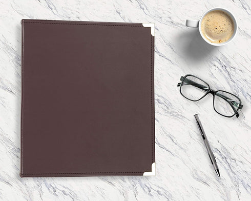 Samsill Classic Collection Executive Presentation 3 Ring Binder/Portfolio, 1.5 Inch Binder, Brass Round Ring (Holds 325