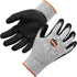 Ergodyne Cut Resistant Work Gloves, A3 Sandy Nitrile Coated Palms for Optimal Grip, Gray, X-Large, Pack of 1