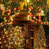 78.74ft 240 8 Brizled Outdoor Christmas Lights, LED Christmas Lights, Plug in Christmas Tree Lights Connectable, Modes