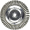 Mercer Industries 6" x 3/16" x 5/8"-11 Stringer Bead Wire Wheel, 020 Carbon Steel Wire