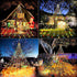 320 8 FUNIAO (New Christmas Decoration Lights, LED Waterproof String Lights with Star Topper, Light Modes for Christmas