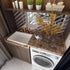 Brown Marble Contact Paper for Countertops, Waterproof Peel and Stick Wallpaper 15.7"x80" for Cabinets and Desks