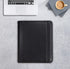 Samsill Professional 1-Inch Zipper Binder Padfolio, Black, Includes iPad Pocket & Writing Pad