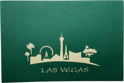iGifts And Cards Las Vegas 3D Pop Up Greeting Card - Lady Luck, Gambling, Money, Fun, Special Occasion, Thank You