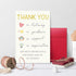 Cheeklee Thank You Card for Teacher Mentor Coach, Appreciation Greeting for Guidance, Support, and Inspiration