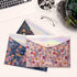 Pukka Pad Bloom A4 Stud Wallets, File Storage Folder, 12.6 x 9.25in, Pack of 3, Assorted Floral Designs