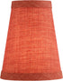 Aspen Creative 51043-5,Hardback Fabric.2.5"Top 4"Bottom 5"Slant.Set 5. Empire Transitional Clip-On Chandelier