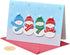 Papyrus Holiday Cards Boxed with Envelopes, Warmest Wishes, Snowmen (8-Count)