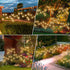 vignuto 4 Pack 32 Solar Lights Outdoor Waterproof of LEDs Garden Patio Firefly Decoration Unique Gifts Women
