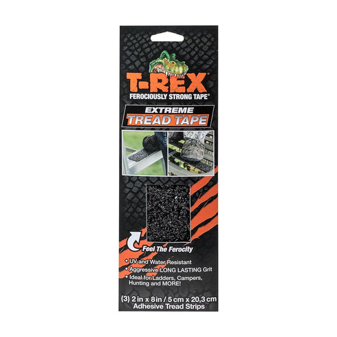 T-Rex Extreme Tread Traction Strips - 2' x 8', Black (285807)