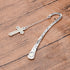 Gzrlyf Cross Bookmark, Glow in The Dark Book Markers for Book Lovers, Christian Gifts (Luminous Bookmark)