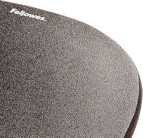 Fellowes (9176501) Memory Foam Mouse Pad/Wrist Rest- Black