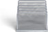 TRU RED TR57555-CC 5 Compartment Wire Mesh File Organizer, Silver