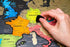 Two Scratch-Off Maps: World Map 17x24" + USA Map, Deluxe Travel Posters with Accessories