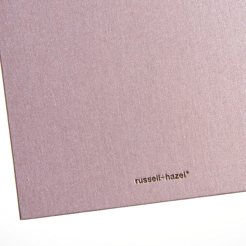 Russell+Hazel A5 Peony Bookcloth Hardcover Journal, Organization Supplies, 5.89" x 8.33", 252 Pages