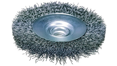 Makita 1 Piece 4 Inch Crimped Wire Wheel Brush for Grinders, Light-Duty Conditioning for Metal
