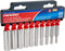 Crescent 10 Piece1/4" Drive 6 Point Deep SAE Socket Set - CSAS10N by Crescent