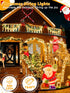 500 164 8 Dimmable, BrightChristmas LED FT Christmas Lights, Waterproof Outdoor String Lights with Remote and Timer