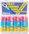 haisstronica 260PCS Marine Grade Heat Shrink Ring Connectors, Tinned Red Copper Insulated Ring Crimp Terminals