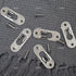 AUEAR Metal Keyhole Hanger, Picture Frame Mirror Cabinet Hanging Fasteners, Flush Wall Mount Hardware (40 Pack)