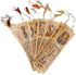 Egyptian Papyrus Paper Set of 10 Bookmarks, Educational History Book Marks