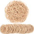 Rubber Bands 500pcs Size #19 Light Brown Elastic Rubber Bands for Office Supplies