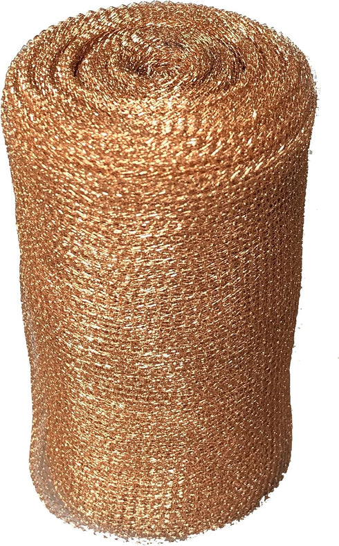 AWF PRO Copper Mesh for Pest Control, 4" x 60', Pack of 3, Rust and Bacteria Resistant for Homes and Gardens