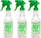 HARRIS Professional Wide Mouth 32oz Empty Spray Bottles, 3-Pack for Cleaning Solutions