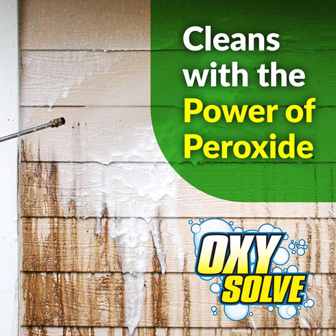 1 Oxy Solve House and Siding Pressure Washer Cleaner - Removes Stains from Mold & Mildew on Vinyl, Aluminum, Wood